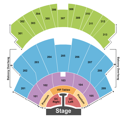 PH Live At Planet Hollywood Old Dominion Seating Chart